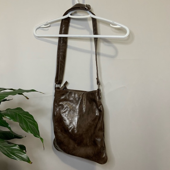 Vintage Brown Faux Leather Purse - Picture 2 of 3